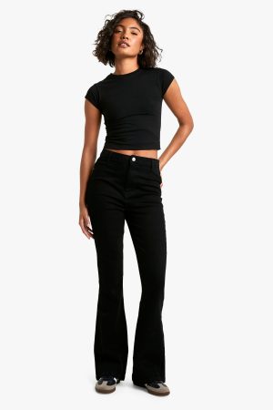 Tall 34″ Butt Shaper High Rise Skinny Flared Jean
