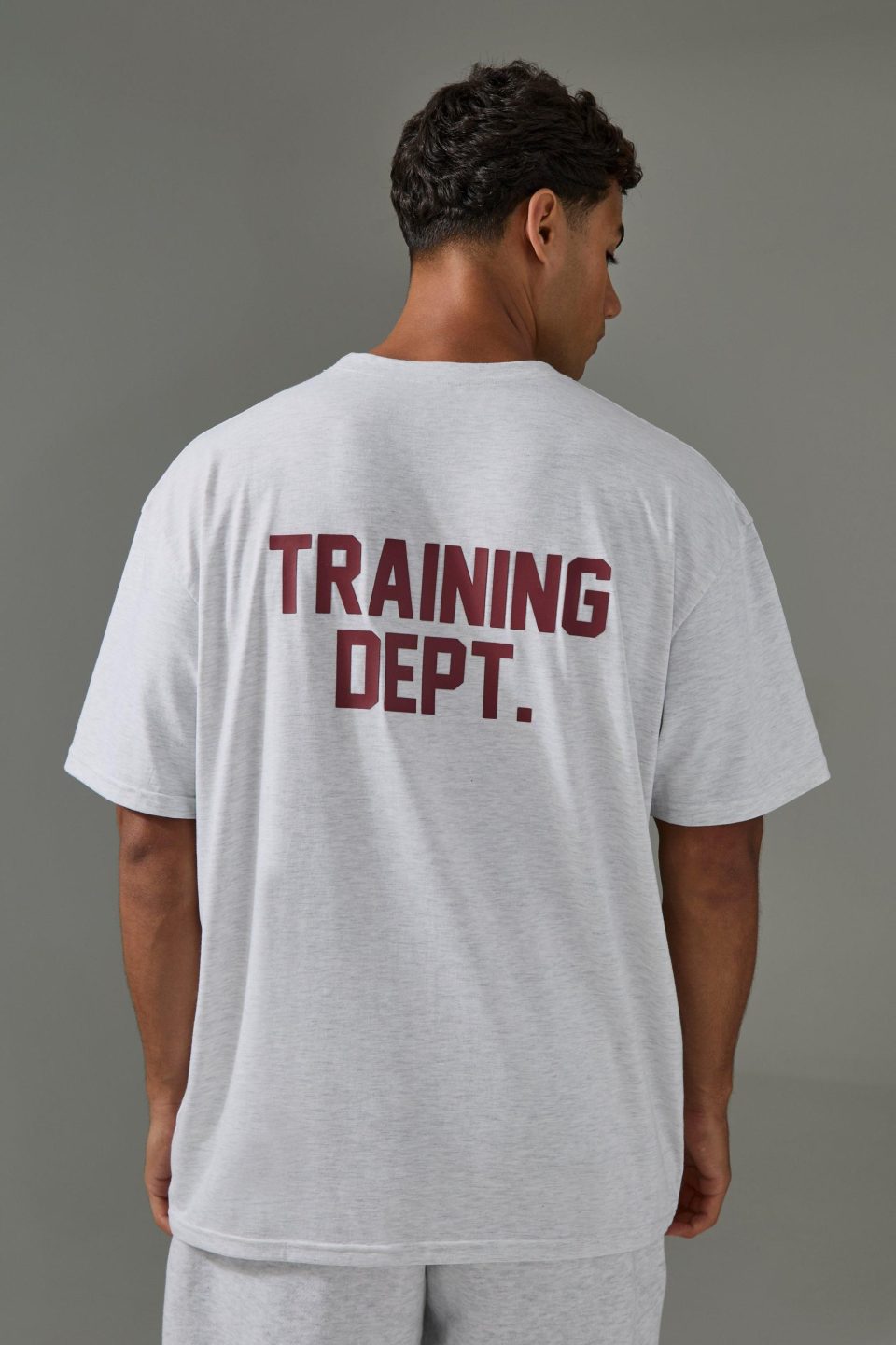 Man Active Training Dept Oversized T-shirt