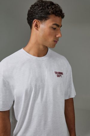 Man Active Training Dept Oversized T-shirt