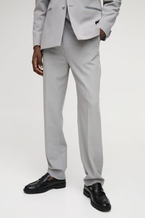 Straight Fit Tailored Trouser