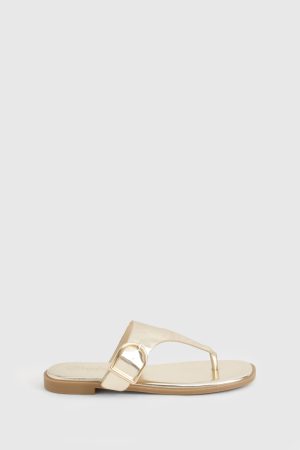 Buckle Detail Flip Flop