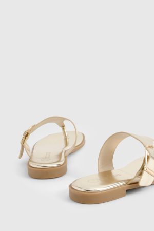 Buckle Detail Flip Flop