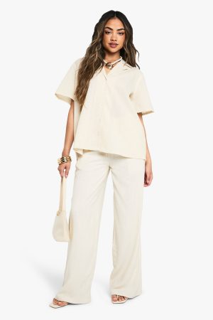 Oversized Short Sleeve Resort Shirt