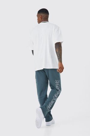Straight Leg Worldwide Joggers