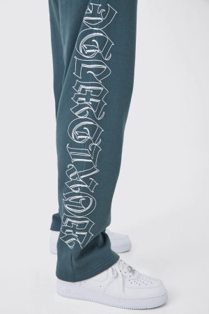 Straight Leg Worldwide Joggers
