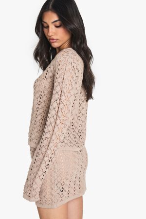 Crochet Mini Skirt