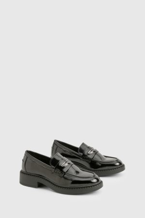 Patent Chunky Loafer