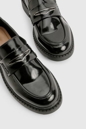Patent Chunky Loafer
