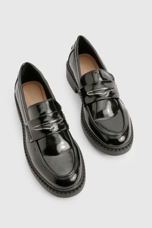 Patent Chunky Loafer