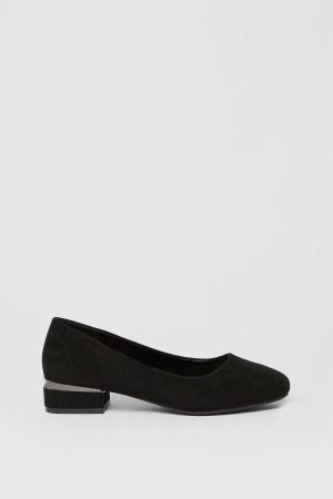 Percie Low Block Heel Pumps