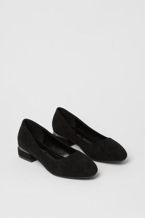 Percie Low Block Heel Pumps