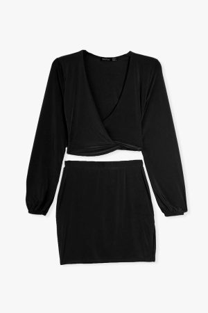 Slinky Mini Skirt Co-ord