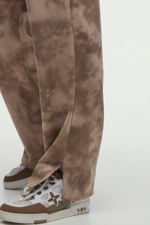 Regular Fit Faux Suede Super Heavy Textured Jogger
