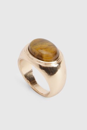 Gemstone Chunky Ring