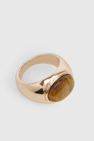 Gemstone Chunky Ring