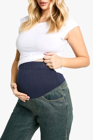 Maternity Over The Bump Mom Jeans