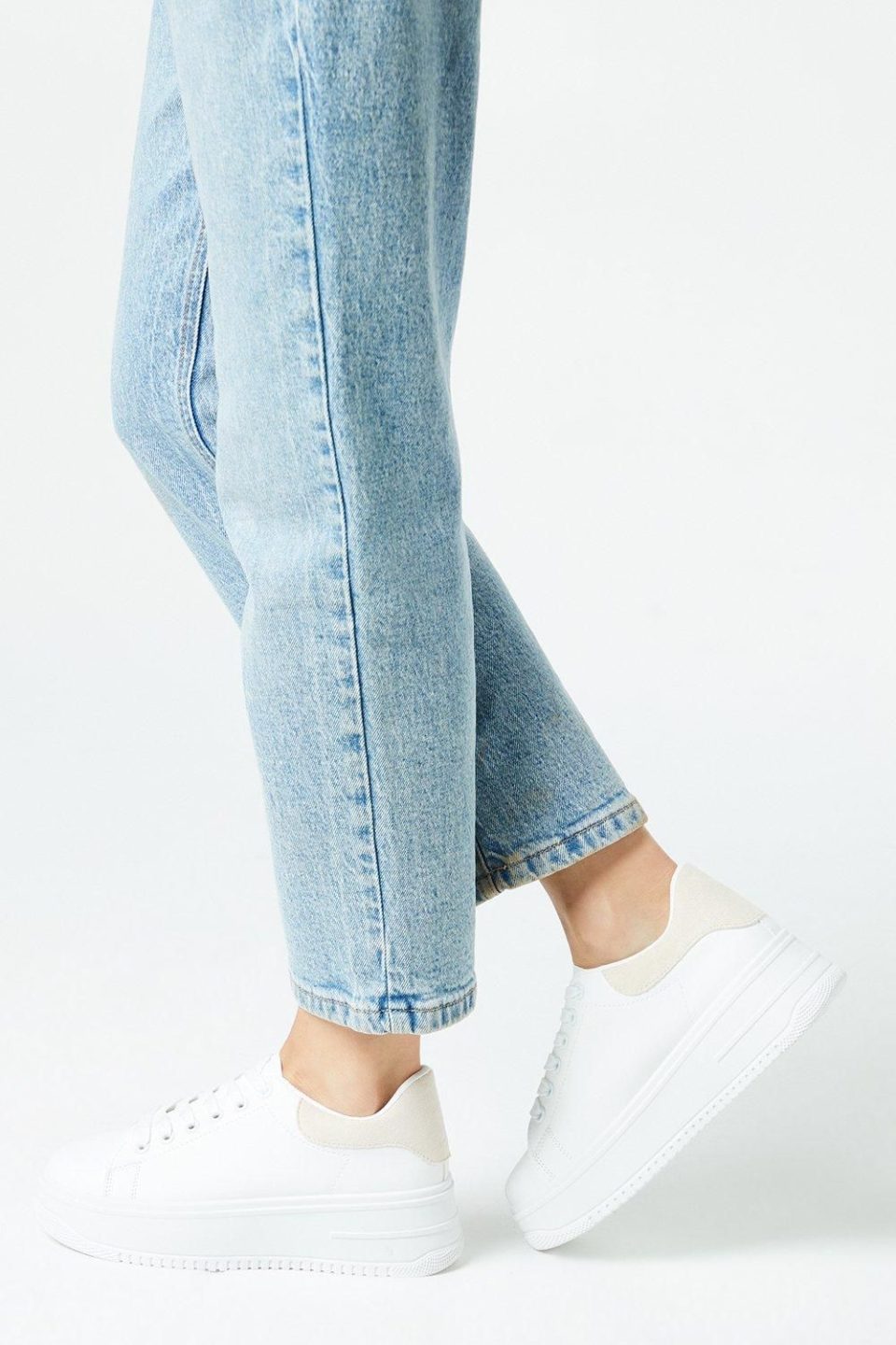 Kimmi Lace Up Platform Trainers