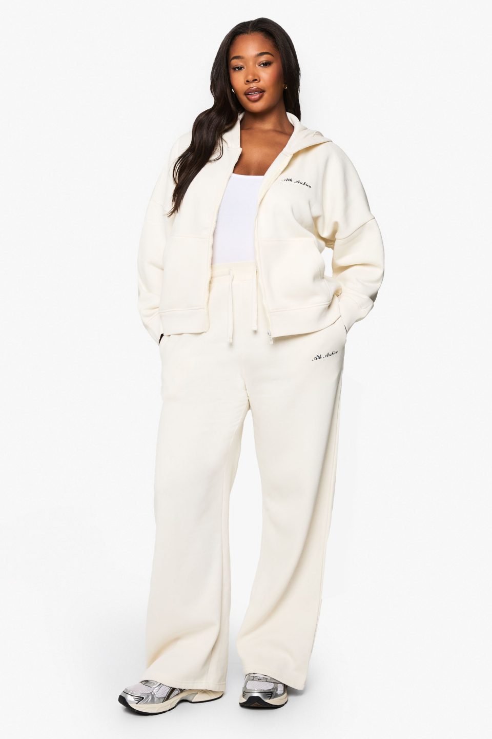Plus Ath Archive Script Straight Leg Jogger