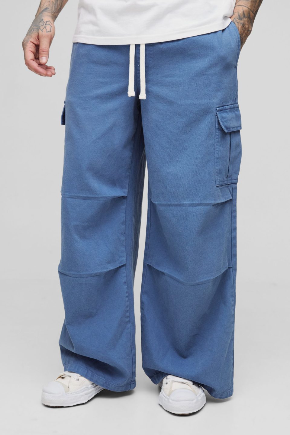 Tall Extreme Baggy Fit Cargo Trousers