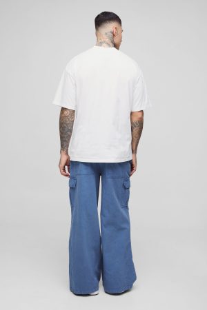Tall Extreme Baggy Fit Cargo Trousers