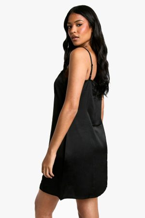 Tall Lace Trim Chemise