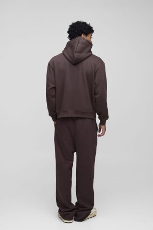 Oversized Boxy M Graphic Hoodie