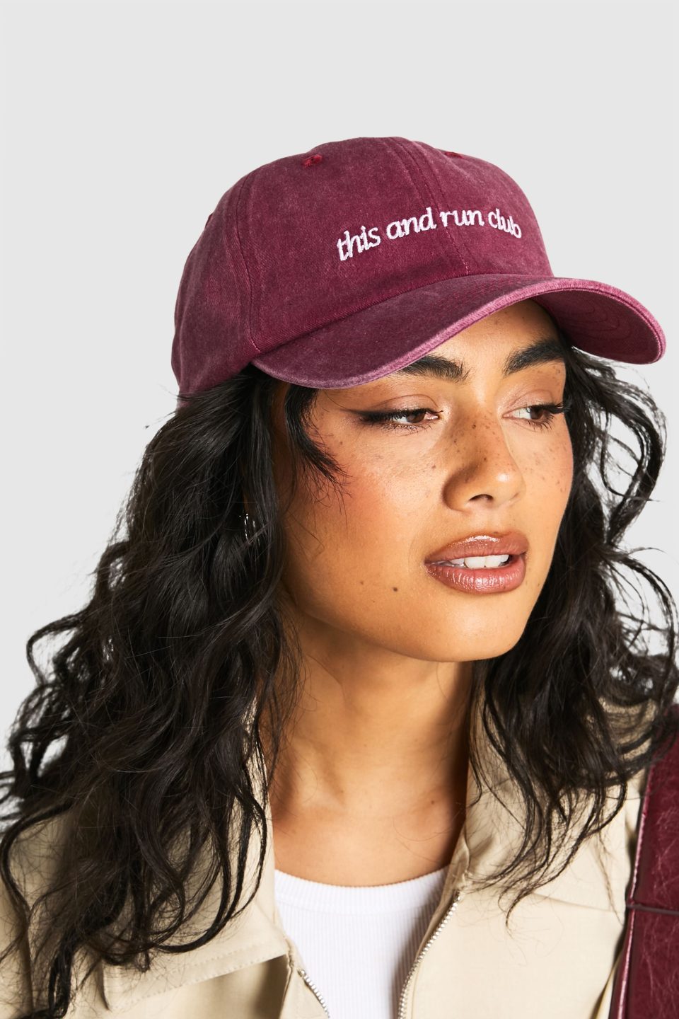 This and Run Club Washed Cap