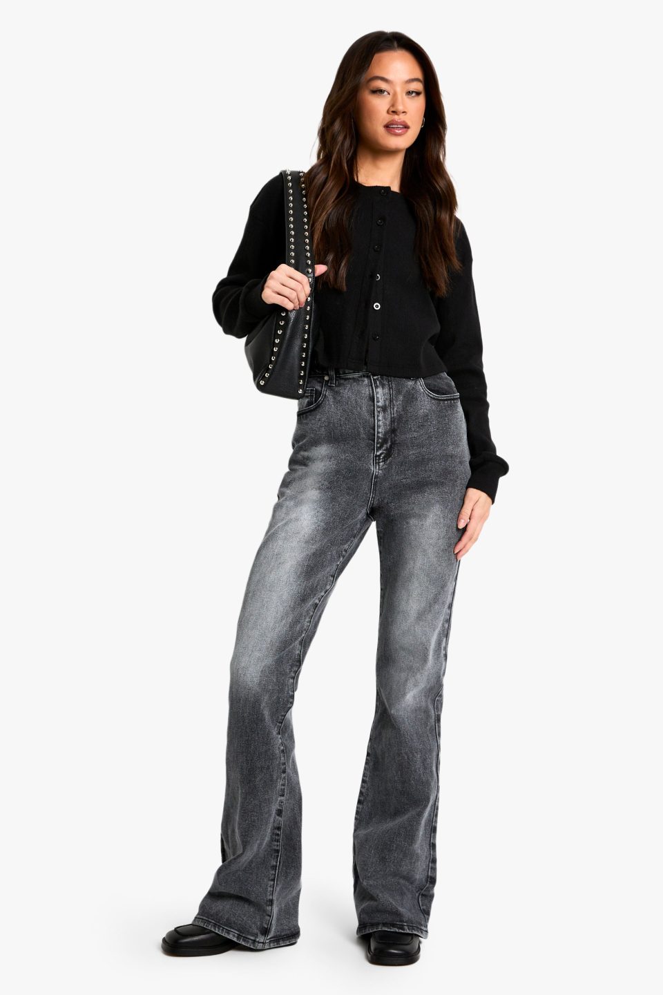 The Tall High Waist Flared Jean