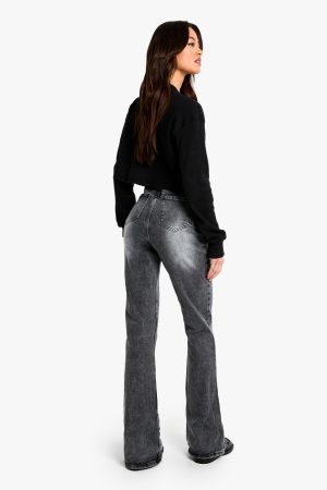 The Tall High Waist Flared Jean