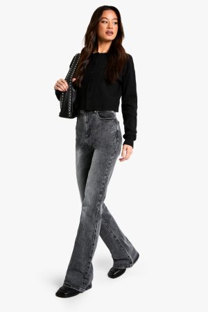 The Tall High Waist Flared Jean