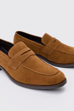 Faux Suede Loafer