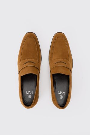 Faux Suede Loafer