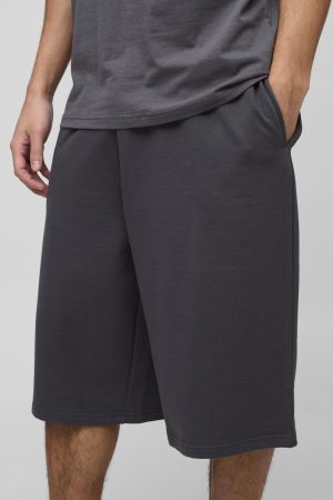 260GSM Loopback Basic Regular Fit Jersey Jorts