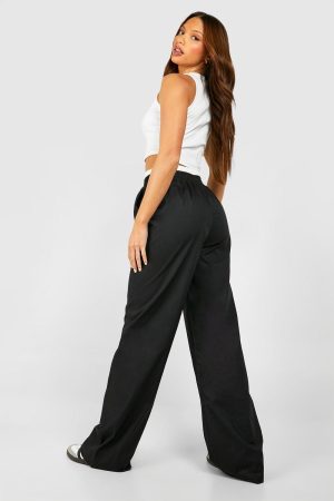 Tall Contrast Waistband Detail Trousers