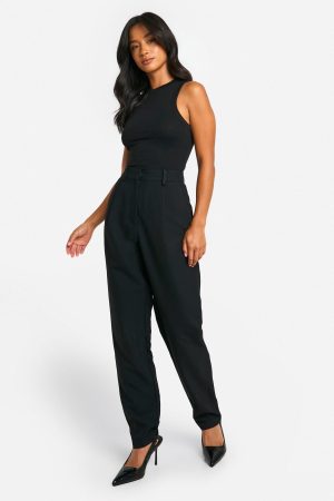 Petite Essential Slim Leg Tailored Trousers