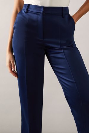 Petite Tapered Crop Trouser