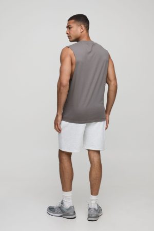Regular Fit MAN. Basic Drop Armhole Tank