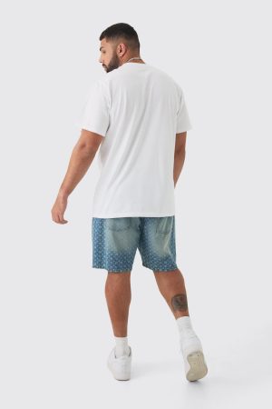 Plus Basic Crew Neck T-shirt
