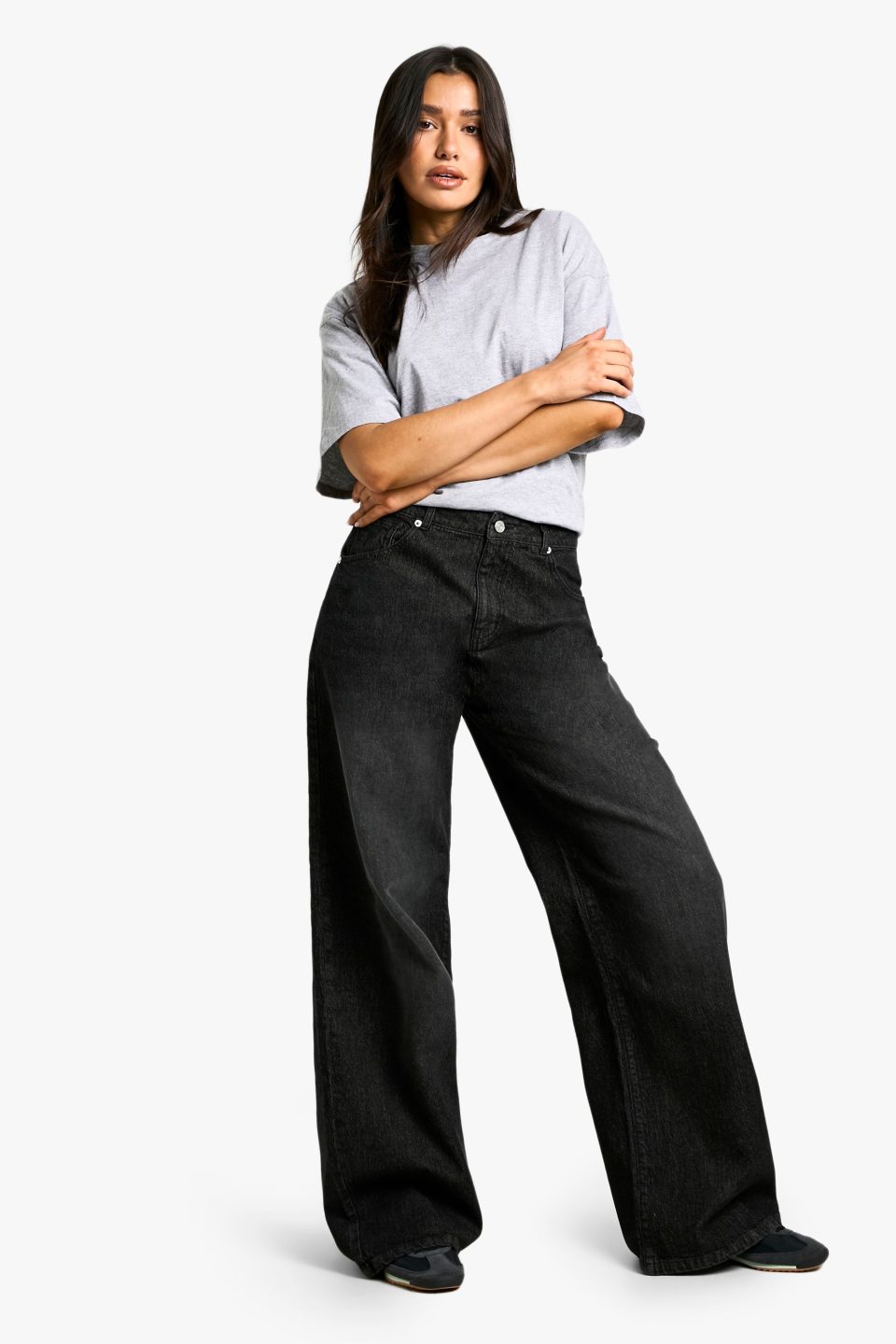 Tall Basic Super Wide Leg Jean