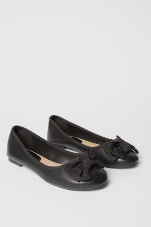 Pippin Bow Detail Ballet Pumps