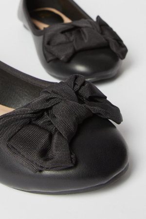 Pippin Bow Detail Ballet Pumps