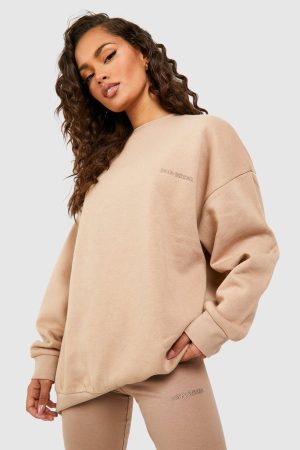 Oversized Sweatshirt And Legging Tracksuit