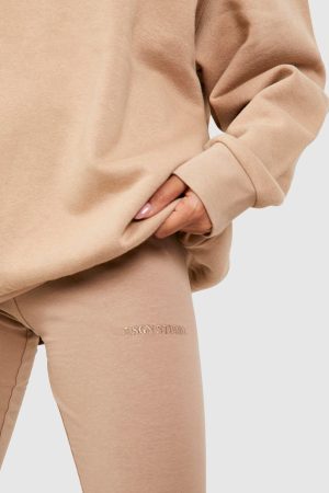 Oversized Sweatshirt And Legging Tracksuit